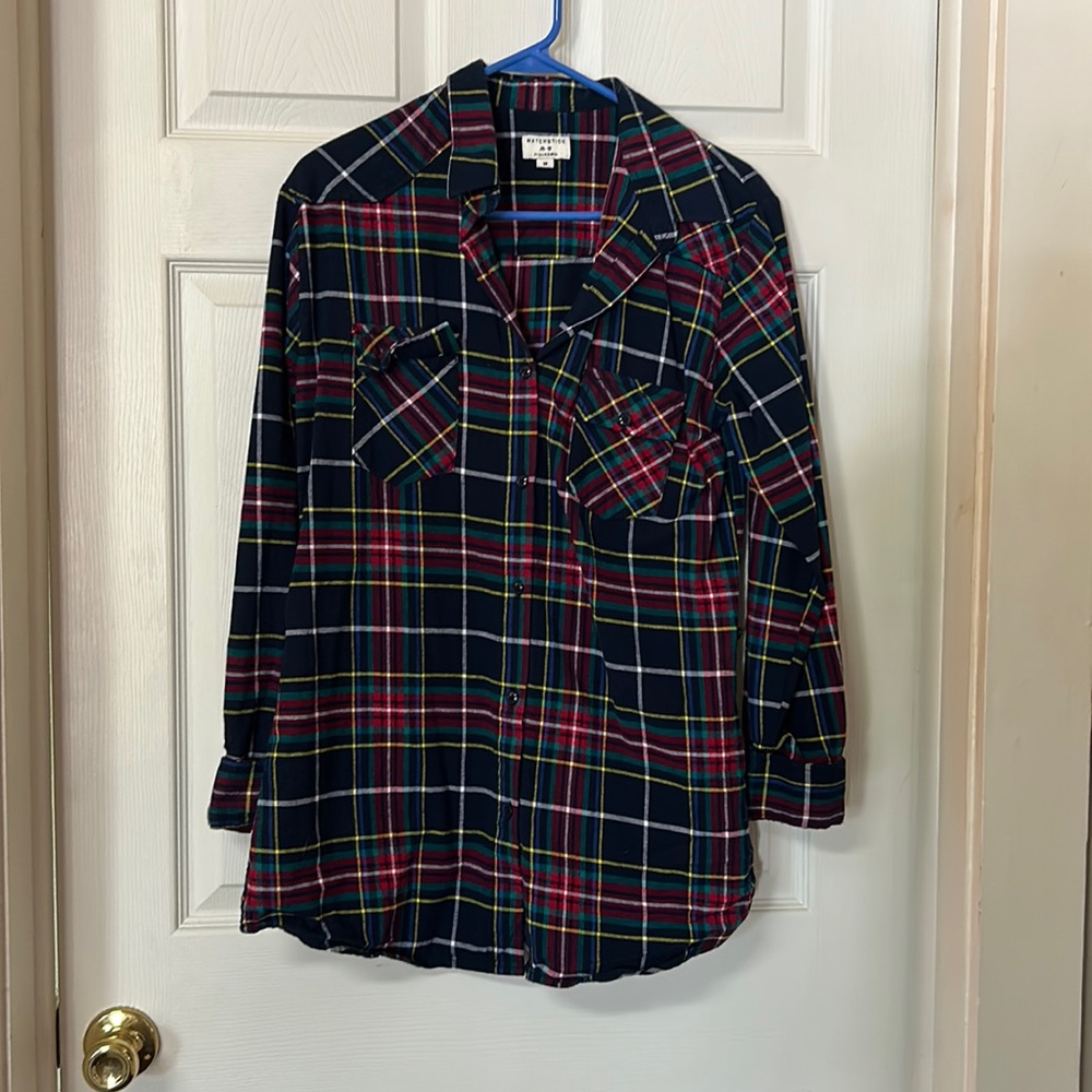 Adorable long flannel.